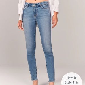 Abercrombie & Fitch Super Skinny Mid Rise 29/8L